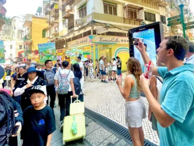 澳门7月至8月旅客量恢复至2019年93.4%