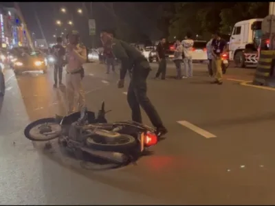 金边一名银行职员出车祸身亡！