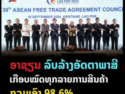 98.6%+ 21.5%！老挝工贸部部长：所有产品关税几乎被取消！