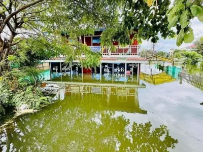 洪水泛滥！缅甸这个大城市直接变成“水城”