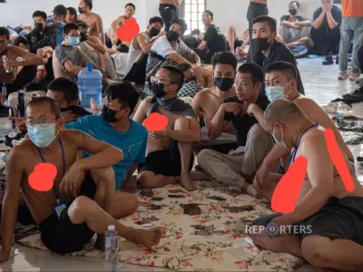 遣返延误！妙瓦底诈骗工作人员营地 出现逃亡事件！