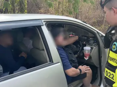 多名中国人从清迈乘坐私家车到湄索偷渡妙瓦底途中在检查站被抓捕！