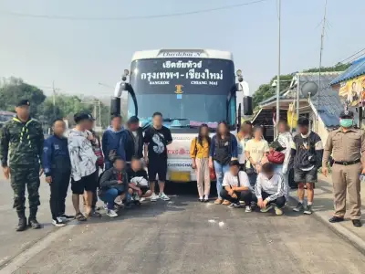 15名妙瓦底跑路狗推在泰国被抓