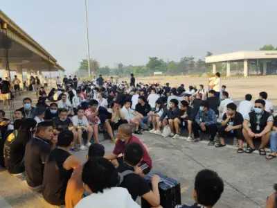 妙瓦底最新消息，今天妙瓦底365名中国公民被遣返