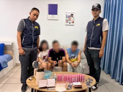 3名中国人在泰国卖依托被捕