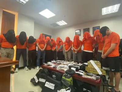 NBI 突袭阿拉棒，逮捕 12 名中国公民并缴获枪支与车辆