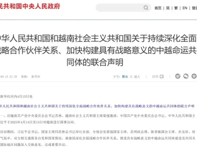 中越发布联合声明强化打击电信诈骗和网络犯罪合作