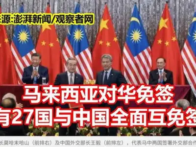 中国公民免签入境马来西亚