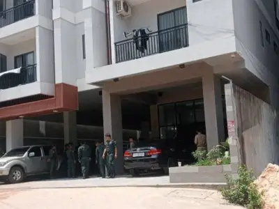 柬埔寨警方此时此刻正在突袭西港多处电诈窝点！