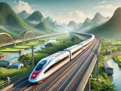 越南首条高铁即将破土！南北大动脉2026年动工，2035年全线通车