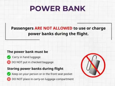 柬埔寨国家航空官网宣布禁用移动电源