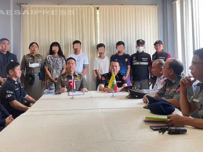 缅甸大其力逮捕4名泰国涉毒通缉犯并移交泰方