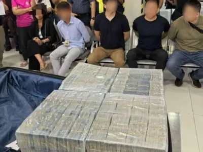五亿现金疑涉郭某案惊现宿务机场，6名中国人被菲国警逮捕