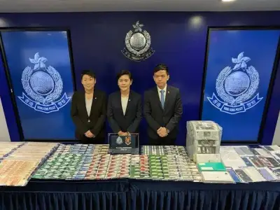 港警重拳出击 捣破跨境洗黑钱集团 涉款逾1亿元 拘捕12人！