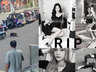 今天下午在金边坠楼的女子已经死亡