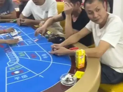 柬埔寨实居省一小赌场被曝光
