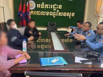 金边控诉警察暴力男子：完全是一场误会！