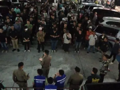 泰国芭提雅警方大扫黄，场面震撼