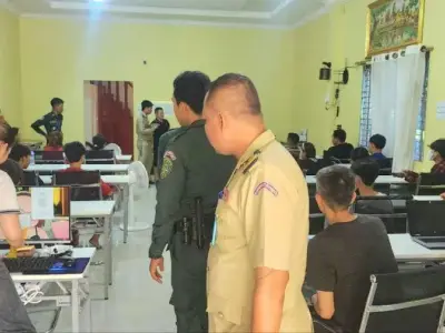 突发！柬埔寨一诈骗窝点被端