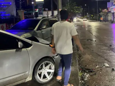 西港一中国男子驾车肇事伤人