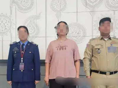 柬埔寨警方向中国警方移交一名逃犯