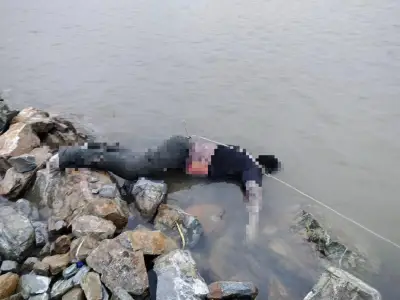 金边惊现男性浮尸