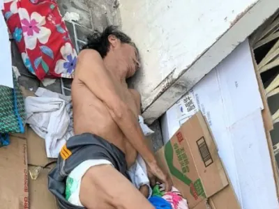 中国老人疑遭遗弃金边超市门前，店主多方求助无果