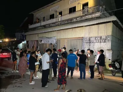 金边狗咬人引发枪击事件