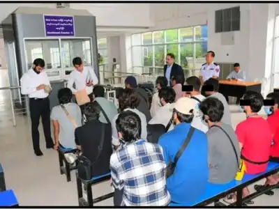 16名电诈分子被缅甸驱逐出境