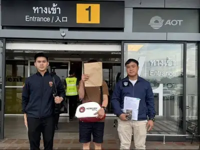 泰国清迈男子因涉嫌在线赌博网站在廊曼机场被捕 资产价值超过6000万泰铢