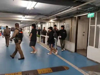 曼谷大劫案！涉案340万泰铢！7名抢犯2人落网！