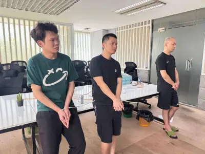 金边一盘口被端！3名中国人被抓！