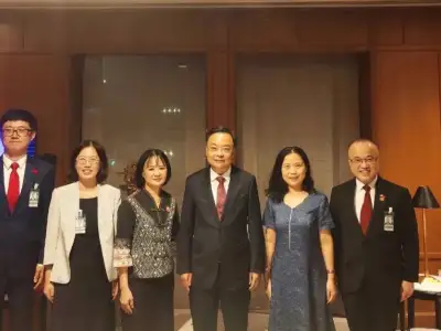 新任中国驻泰国大使张建卫抵泰履新