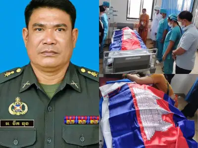 柬埔寨称一名军人死于泰国毒气弹