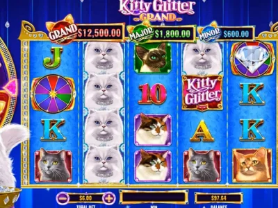 凯撒娱乐上线Kitty Glitter Grand老虎机游戏