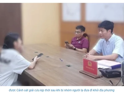 越南14岁少女遭外籍团伙诱拐，幸好警方快速反应成功解救