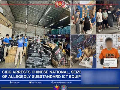 一中国人涉嫌非法持有ICT设备被逮捕！