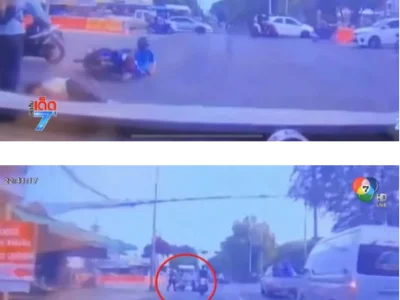 中国女游客大城府街头晕倒又遭摩托撞击！肇事者逃逸警方追查…