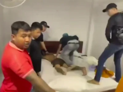 金边逮捕五名抢劫案嫌疑人