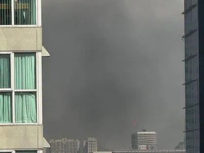 突发！BGC附近发生火灾，火势正在蔓延中