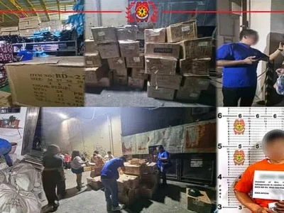 中国人仓库在帕赛被查，价值910万比索假冒鞋类被没收