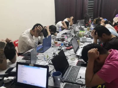 租半独立式房充作网赌中心·17中国男女在马来西亚被捕