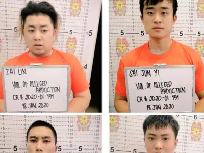 企图绑架菲女子，其中4中国人被捕