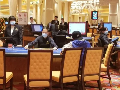 澳门赌场要求所有进场人士必须佩戴口罩
