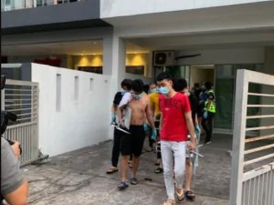 突发！马来西亚1网赌公司被端，54名中国男女被抓。
