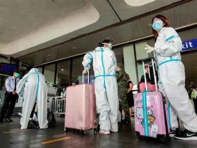 在菲感染新冠肺炎的外国人中 每三人就有一人是中国人