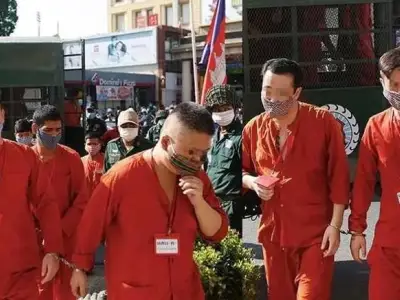 绑架勒索同胞 金边五名中国男子获刑！