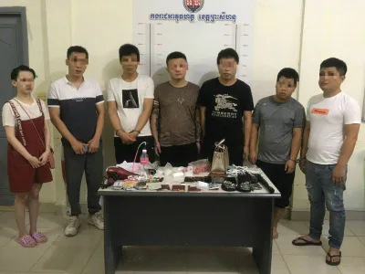 西港7名中国绑匪落网，其中一人为女性