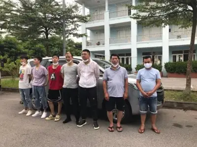 越南截获多名非法入境的中国人！
