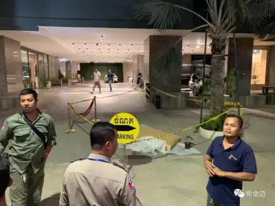 一名中国女子坠楼身亡